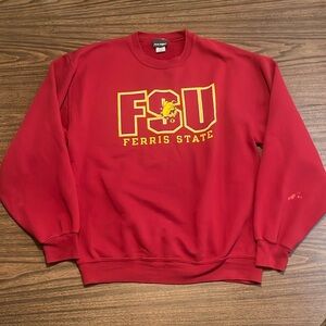 Ferris State University VINTAGE FSU Medium Crewneck Pro Edge